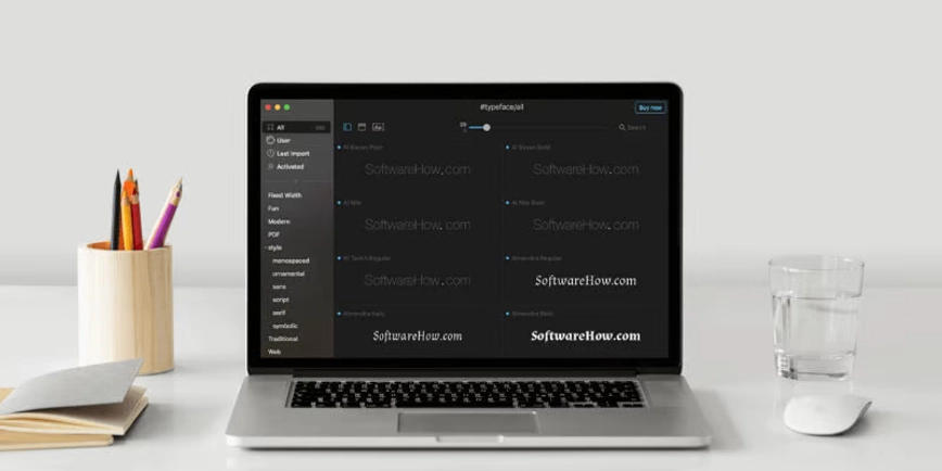 Meilleur gestionnaire de polices pour Mac
